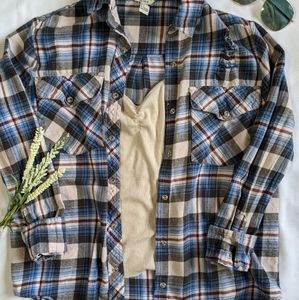 Forever 21 Distressed Flannel